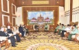 Senior General Min Aung Hlaing receives Deputy Minister of Defence of Russian Federation