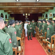 Training will help enhance capability of Tatmadaw in safeguarding the State, lives and property of people