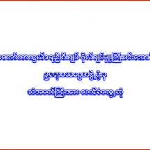 တပ်မတော်ကာကွယ်ရေးဦးစီးချုပ် ဗိုလ်ချုပ်မှူးကြီးမင်းအောင်လှိုင် ဥရောပသမဂ္ဂအဖွဲ့ရုံးမှ သံအမတ်ကြီးအားလက်ခံတွေ့ဆုံ