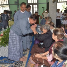 တပ်မတော်ကာကွယ်ရေးဦးစီးချုပ် ဗိုလ်ချုပ်မှူးကြီး မင်းအောင်လှိုင် အထက(၁)လသာ ကျောင်းသားဟောင်းများ၏ (၂၅)ကြိမ်မြောက် အာစရိယပူဇော်ပွဲအခမ်းအနားသို့ တက်ရောက်