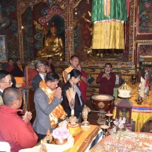 Myanmar Tatmadaw goodwill delegation led by Senior General Min Aung Hlaing visits round in Kathmandu