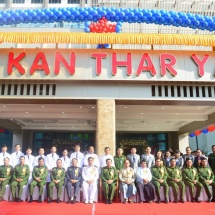 Senior General Min Aung Hlaing attends inauguration of Kan Thar Yar International Specialist Hospital