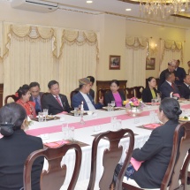မြန်မာ့တပ်မတော်ချစ်ကြည်ရေးကိုယ်စားလှယ်အဖွဲ့အား နီပေါတပ်မတော်ကြည်းတပ် ဦးစီးချုပ် Gen. Ranjendra Chhetri ကကြိုဆိုဂုဏ်ပြုညစာဖြင့်တည်ခင်းဧည့်ခံ