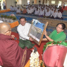 Sittway Sasana Beikman opens to ensure eternal existence and flourishing of Sasana, turn out the monks and hold Pariyatti ceremonies and religious ceremonies on a grand scale