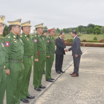 တပ်မတော်ကာကွယ်ရေးဦးစီးချုပ် ဗိုလ်ချုပ်မှူးကြီး မင်းအောင်လှိုင် ဦးဆောင်သည့် မြန်မာ့တပ်မတော်ချစ်ကြည်ရေးကိုယ်စားလှယ်အဖွဲ့ နီပေါဖက်ဒရေးရှင်းသမ္မတနိုင်ငံသို့ ချစ်ကြည်ရေးခရီးထွက်ခွာ