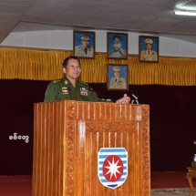 All must have awareness of the country’s political, economic and military situation and strictly abide by the discipline to become the Tatmadaw reliable for the people and the State; Blood is always thicker than water among national races