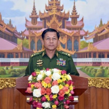 New Year Message of Commander-in-Chief of Defence Services Senior General Min Aung Hlaing on January 1, 2018