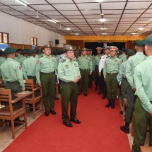 Tatmadaw trains and turns out healthy, skillful servicemen to become Tatmadaw on which the country and the people rely