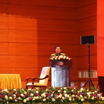 Greeting speech delivered by Commander-in-Chief of Defence Services Senior General Min Aung Hlaing at the signing ceremony of New Mon State Party and Lahu Democratic Union in Nationwide Ceasefire Agreement-NCA