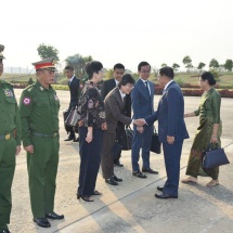 Tatmadaw delegation led by Senior General Min Aung Hlaing leaves to attend 15th ASEAN Chiefs of Defence Forces  Informal Meeting (ACDFIM)