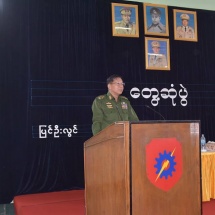 စစ်လက်နက်ပစ္စည်းများနှင့် ယန္တရားများပြုပြင်ထိန်းသိမ်းခြင်းလုပ်ငန်းများအား စဉ်ဆက်မပြတ်ဆောင်ရွက်နေသည့် တပ်မတော်လျှပ်စစ်နှင့်အင်ဂျင်နီယာတပ်ဖွဲ့ဝင်များအနေဖြင့် အင်ပြည့်အားပြည့်ဖြင့်ဆောင်ရွက် နိုင်ရမည်ဖြစ်