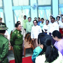 Families of Tatmadaw (Army, Navy and Air), well-wishers donate hospital equipment to Yangon General Hospital