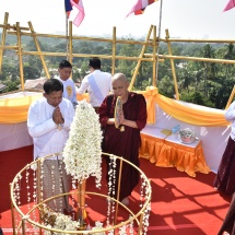 နန်းဦးစေတီတော်မြတ်ကြီး စိန်ဖူးတော်၊ ငှက်မြတ်နားတော်၊ ရွှေထီးတော်တင်လှူ ပူဇော်ပွဲ၊ လုံးတော်ပြည့် ရွှေသင်္ကန်းကပ်လှူပူဇော်ပွဲ၊ အာသောကစေတီတော် လုံးတော်ပြည့်ရွှေသင်္ကန်းကပ်လှူပူဇော်ပွဲနှင့် ဗုဒ္ဓါဘိသေက အနေကဇာတင် မဟာမင်္ဂလာအခမ်းအနားကျင်းပ