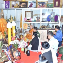 90th Birthday and 70th Vasa of Nagarhnakaung Monastery Sayadaw held 