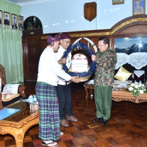Senior General Min Aung Hlaing holds talks with Christian spiritual leaders on stability and development of Kachin State