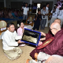 Adhipati Road of Dhammaduta Chekinda Buddhist University, main building inaugurated