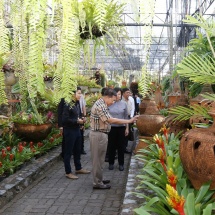 Senior General Min Aung Hlaing visits Nongnooch Garden, 3 Seasons Fruit Factory