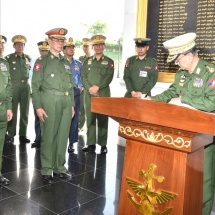 Statues of six Aung San Thuriya title winners unveiled to mark 74th Anniversary of Armed Forces Day