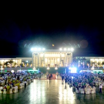(၇၄)နှစ်မြောက်တပ်မတော်နေ့အထိမ်းအမှတ် ဂုဏ်ပြုညစာစားပွဲအခမ်းအနားကျင်းပ