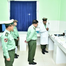 As Tatmadaw members voluntarily join the service, they already have noble spirit of defending the country; they must undergo training to have good spirit, discipline, to be fit and healthy and to have skill and courage 