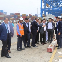Myanmar Tatmadaw goodwill delegation visits Adani Ports and Logistics, SEZ & Solar Panel manufacturing unit in Mundra