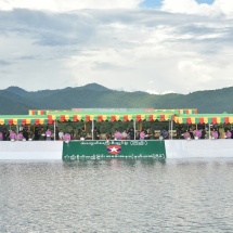 Entire Tatmadaw releasing fish, release over 7.8 million fish in the first time, over 7.3 million in the second in 2019 totalling over 15.1 million