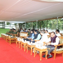 ကမ္ဘာ့ငြိမ်းချမ်းရေး မီးရှူးတန်ဆောင်ကြီး မဟတ္တမဂန္ဒီ၏ နှစ်(၁၅၀)ပြည့် ဂုဏ်ပြုအထိမ်းအမှတ် နံ့သာဖြူပင် စိုက်ပျိုး