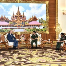 Senior General Min Aung Hlaing receives Ambassador of Czech Republic to Myanmar