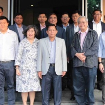 Myanmar Tatmadaw delegation led by Senior General Min Aung Hlaing visits Marsun Public Company Ltd, I Group Ltd 