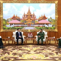 Senior General Min Aung Hlaing receives Ambassador of the Republic of Korea to Myanmar