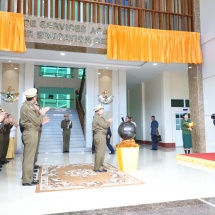 HIGHER EDUCATION CENTRE OF DEFENCE SERVICES ACADEMY IN PYINOOLWIN OPENED, WILL BE HELPFUL FOR PRODUCING INTELLECTUALS, INTELLIGENTSIA AND GOOD LEADERS WHO ARE RELIABLE FOR THE STATE AND THE TATMADAW