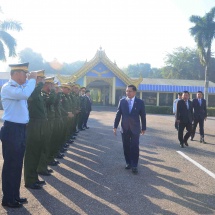 MYANMAR TATMADAW DELEGATION LED BY SENIOR GENERAL MIN AUNG HLAING LEAVES FOR VIETNAM TO ATTEND 30TH ANNIVERSARY OF NATIONAL ARMED FORCES DAY OF SOCIALIST REPUBLIC OF VIETNAM, 75th FOUNDING ANNIVERSARY OF VIETNAM PEOPLE’S ARMED FORCES