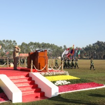 PASSING-OUT PARADE OF THE 6th INTAKE OF GRADUATE FEMALE CADET COURSE HELD