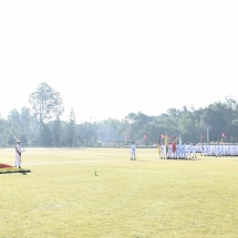 PASSING-OUT PARADE OF THE 21st INTAKE OF DEFENCE SERVICES TECHNOLOGICAL ACADEMY HELD