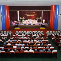 SENIOR GENERAL MIN AUNG HLAING ATTENDS GRADUATION DINNER OF 21st INTAKE OF DSTA