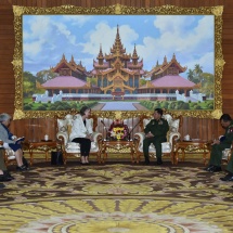 Senior General Min Aung Hlaing receives Ambassador of Australia to Myanmar