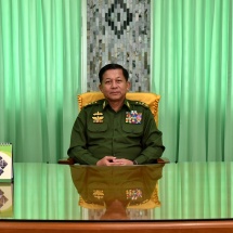 New Year message of Commander-in- Chief of Defence Services Senior General Min Aung Hlaing on 1 January 2020