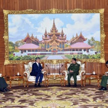 Senior General Min Aung Hlaing receives Ambassador of PRC to Myanmar