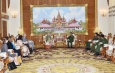 Senior General Min Aung Hlaing receives Chair of Joint Peace Fund-JPF