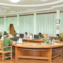 Tatmadaw holds second coordination meeting on COVID-19 prevention and containment