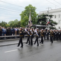 Senior General Min Aung Hlaing attends the Parade to mark 75th Anniversary Victory Day of Great Patriotic War of Russian Federation