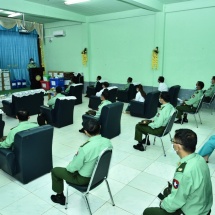 COVID-19 prevention, containment and treatment aids, hospital equipment and supplement nutritious food donated to Sao San Tun Hospital in Taunggyi    