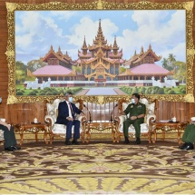 Senior General Min Aung Hlaing receives Ambassador of the People’s Republic of China to Myanmar
