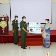 Medical supplies for COVID-19 prevention, control and treatment, nutritious foods donated to Central Women’s Hospital in Yangon