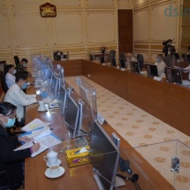 Foreign Policy Committee holds Meeting 1/2021; Committee Chairman Commander-in-Chief of Defence Services Senior General Min Aung Hlaing delivers address