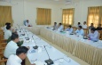 Work coordination meeting on Maravijaya Buddha Image, which is the tallest stone Buddha Statue in seated posture in the world, held; Chairman of State Administration Council Prime Minister Senior General Min Aung Hlaing cordially greets pilgrims from far and near