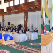 8th High Level Committee Meeting between Myanmar and Thai armed forces held