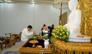 မာရဝိဇယ ကျောင်းတော် ကထိန်သင်္ကန်း ဆက်ကပ်လှူဒါန်းပွဲအခမ်းအနားကျင်းပ