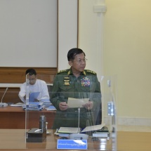 ပြည်ထောင်စုသမ္မတမြန်မာနိုင်ငံတော် အမျိုးသားကာကွယ်ရေးနှင့်လုံခြုံရေးကောင်စီအစည်းအဝေး(၁/၂၀၂၃) ကျင်းပ