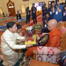 State Administration Council of the Republic of the Union of Myanmar holds 2023 Kathina robe-offering ceremony